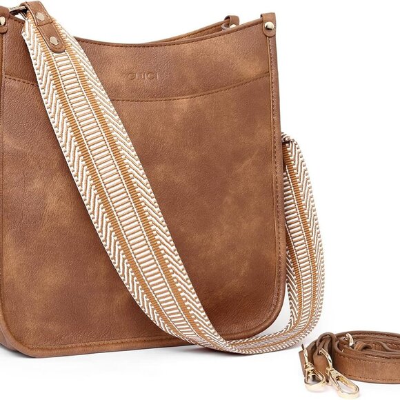 Handbags - Crossbody Bags For Women Trendy Fashion Shoulder Bag Vegan Leather Purse For Lad